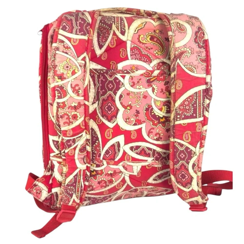Vera Bradley Vintage Rosie Posies Campus Laptop Backpack  display picture 3